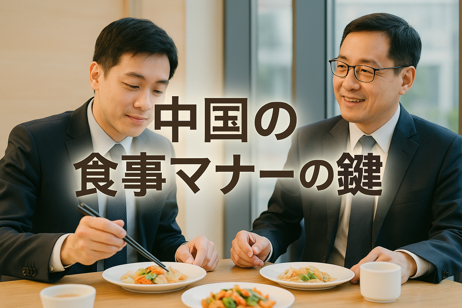 中国の食事マナーのカギ