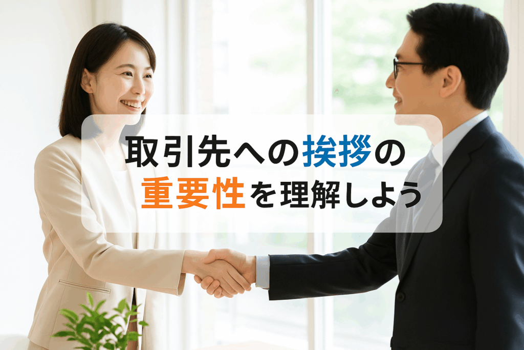 取引先への挨拶の重要性