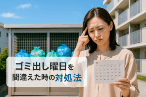 ゴミ出し間違えた対処法