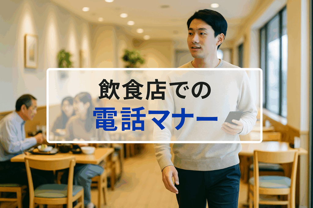飲食店での電話マナー