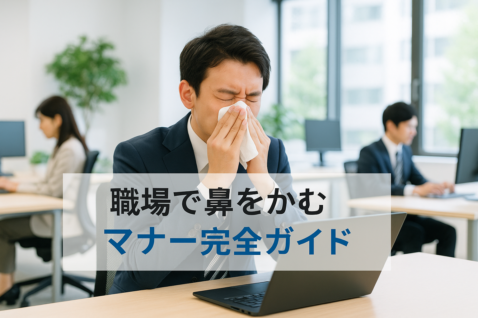 鼻をかむ マナー 職場