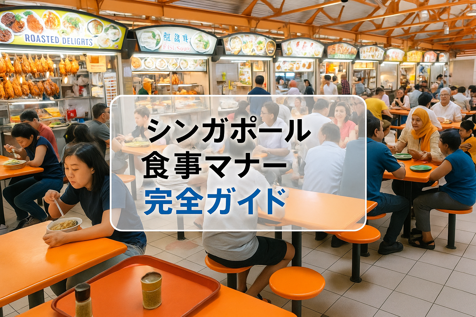 シンガポール食事マナー