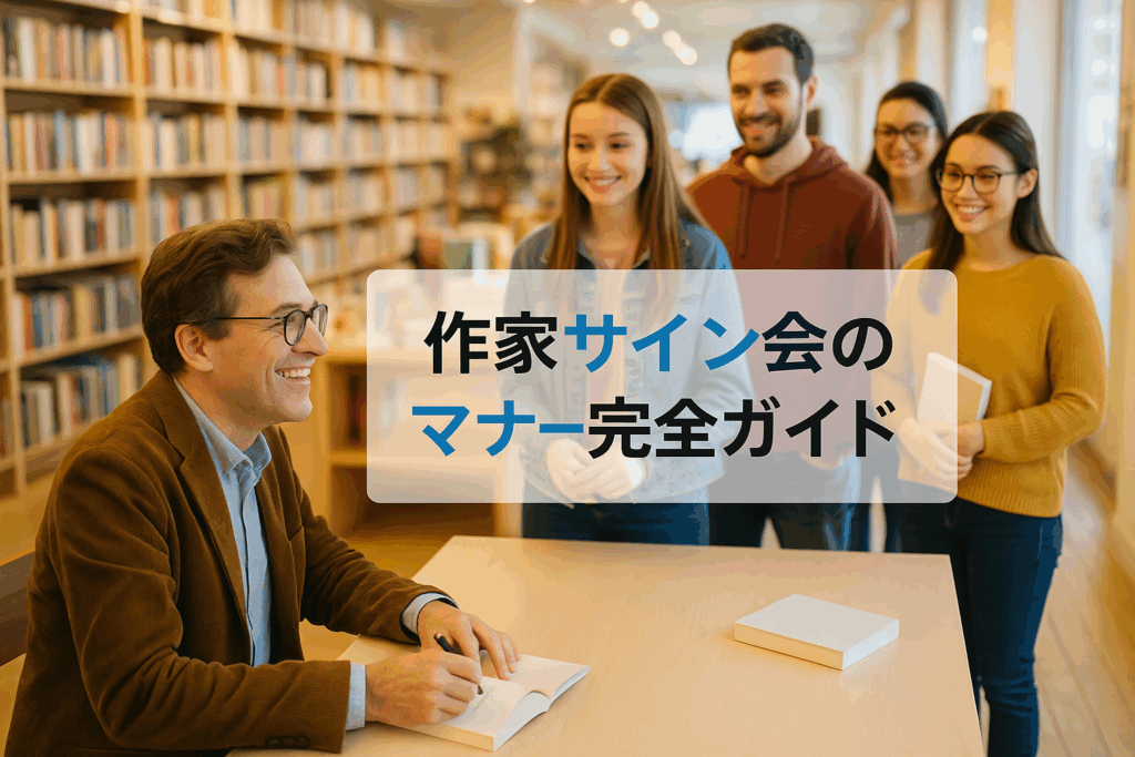 作家 サイン会 マナー