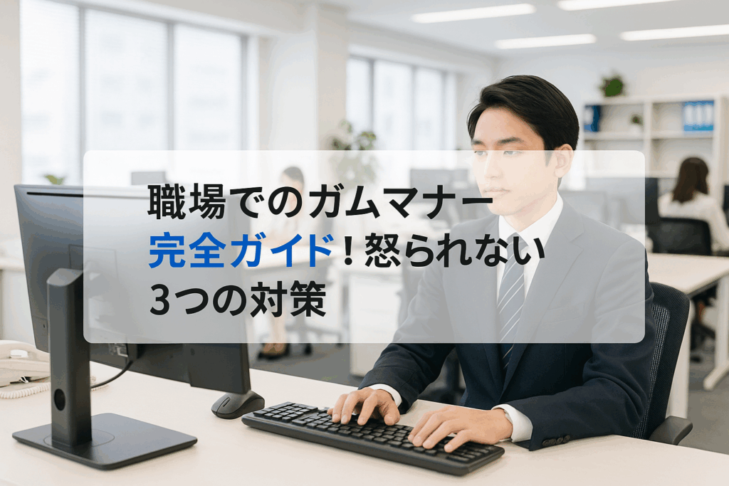 仕事中 ガム マナー