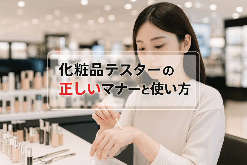 化粧品テスターマナー