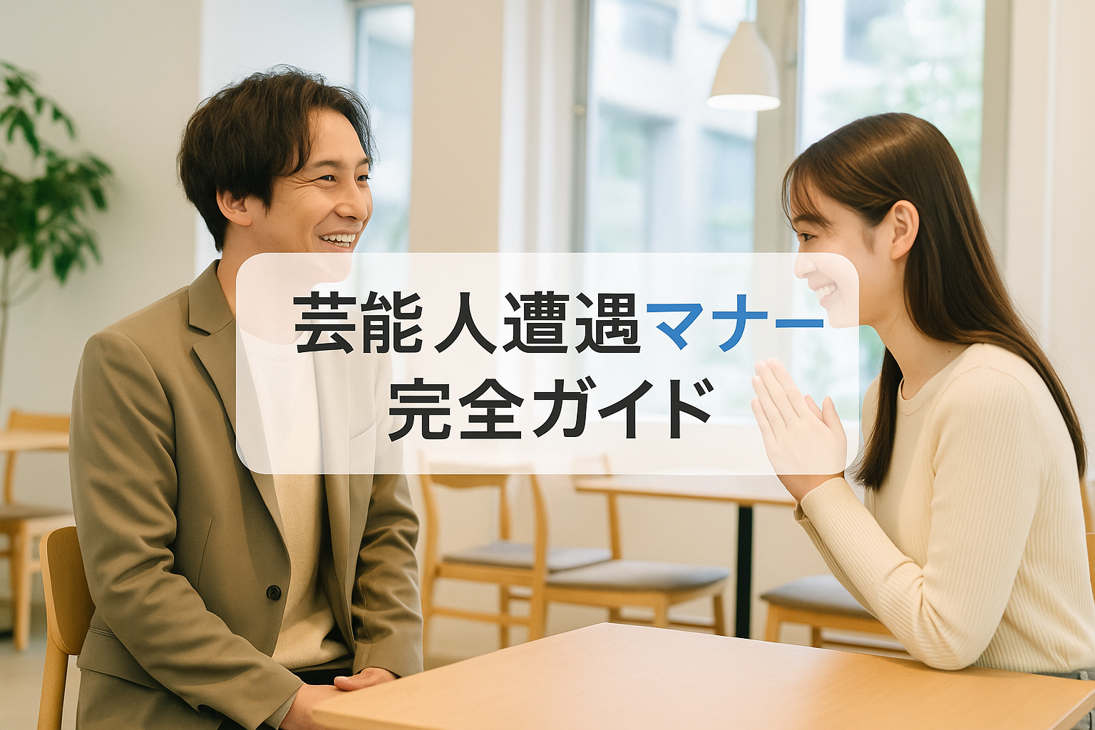 芸能人遭遇マナー