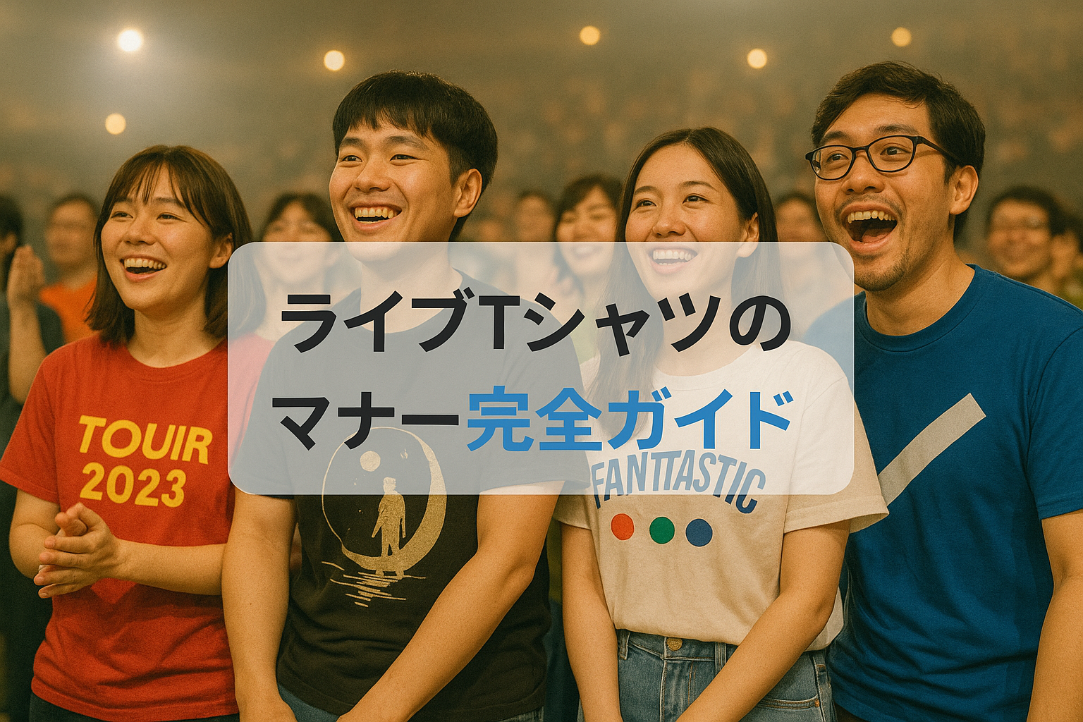 ライブTシャツのマナー