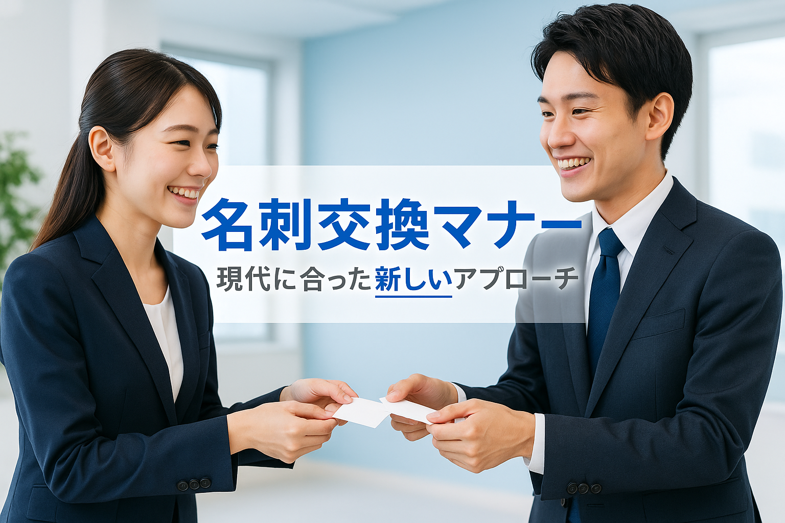 名刺交換マナーくだらない