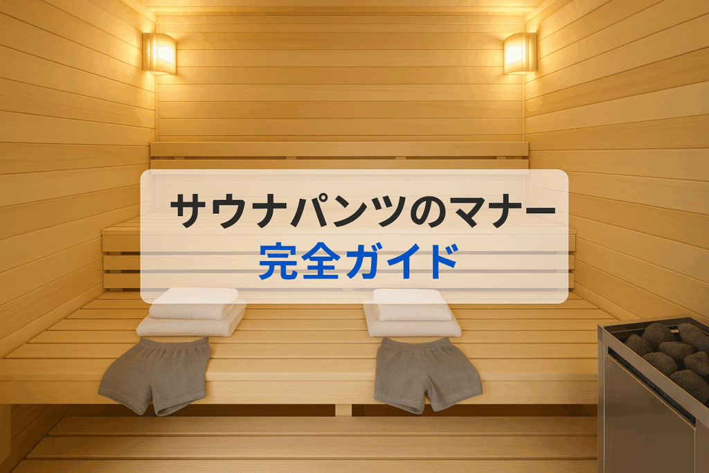 サウナパンツマナー