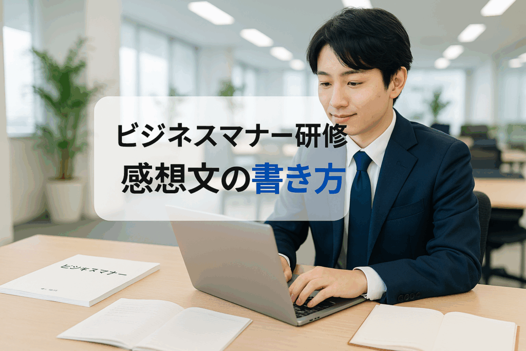 ビジネスマナー研修感想文書き方マナー