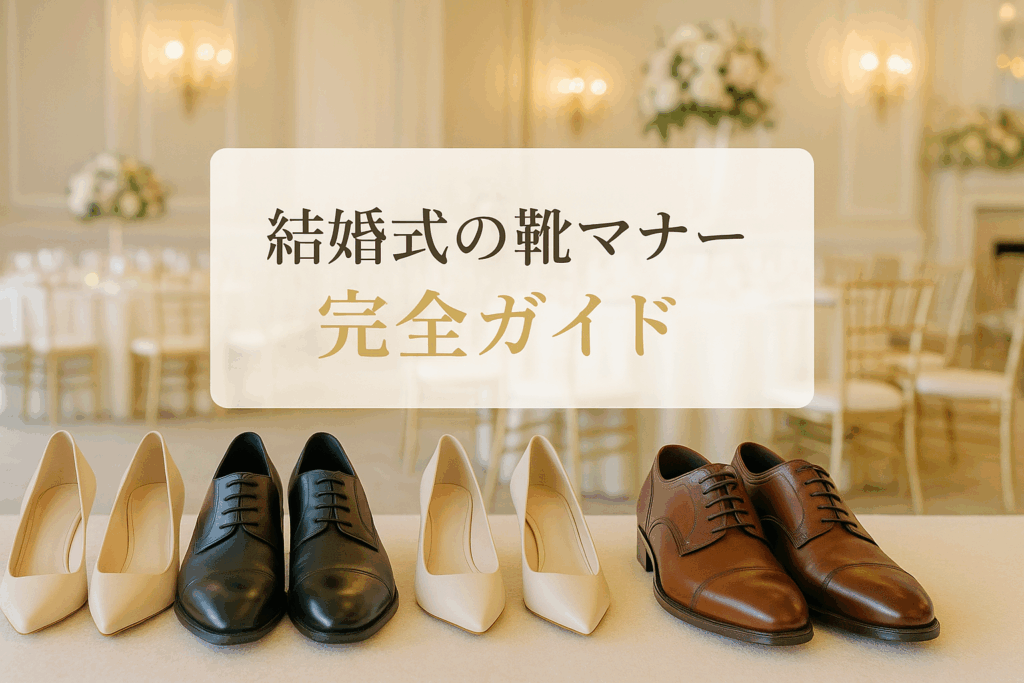 結婚式の靴マナー完全ガイド！