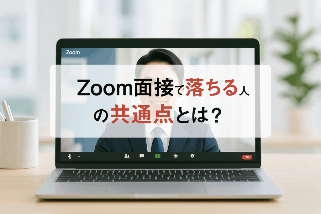 Zoom面接で落ちる人の共通点とは？