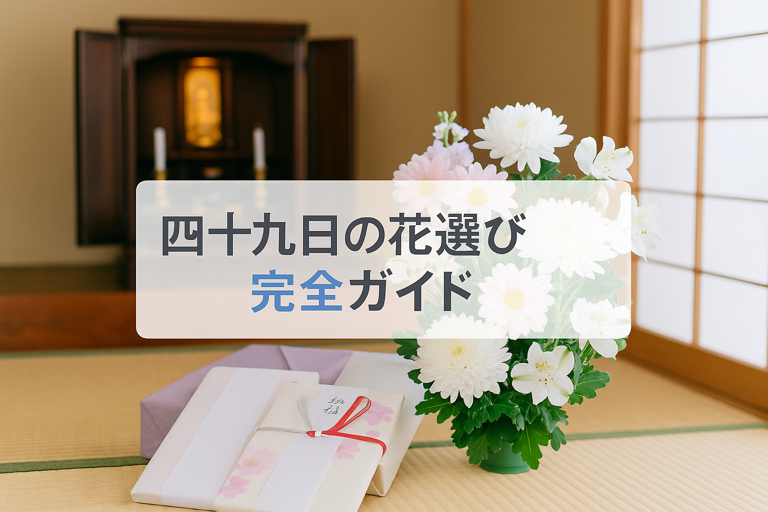 四十九日の花選び完全ガイド