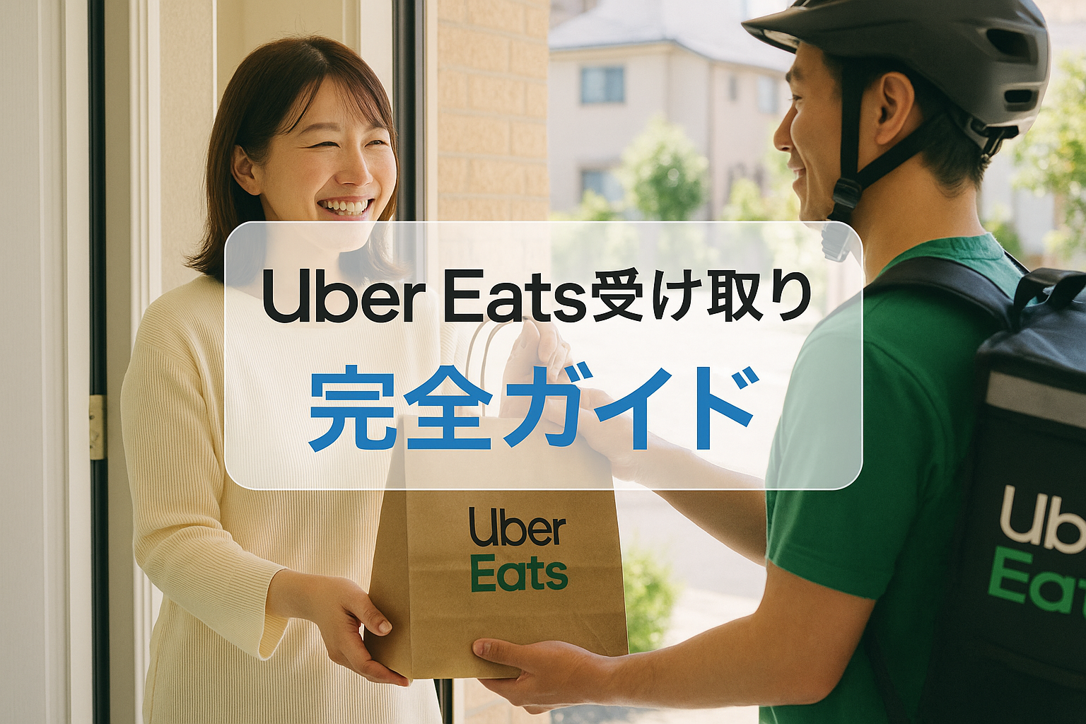 Uber Eats受け取り方完全ガイド！