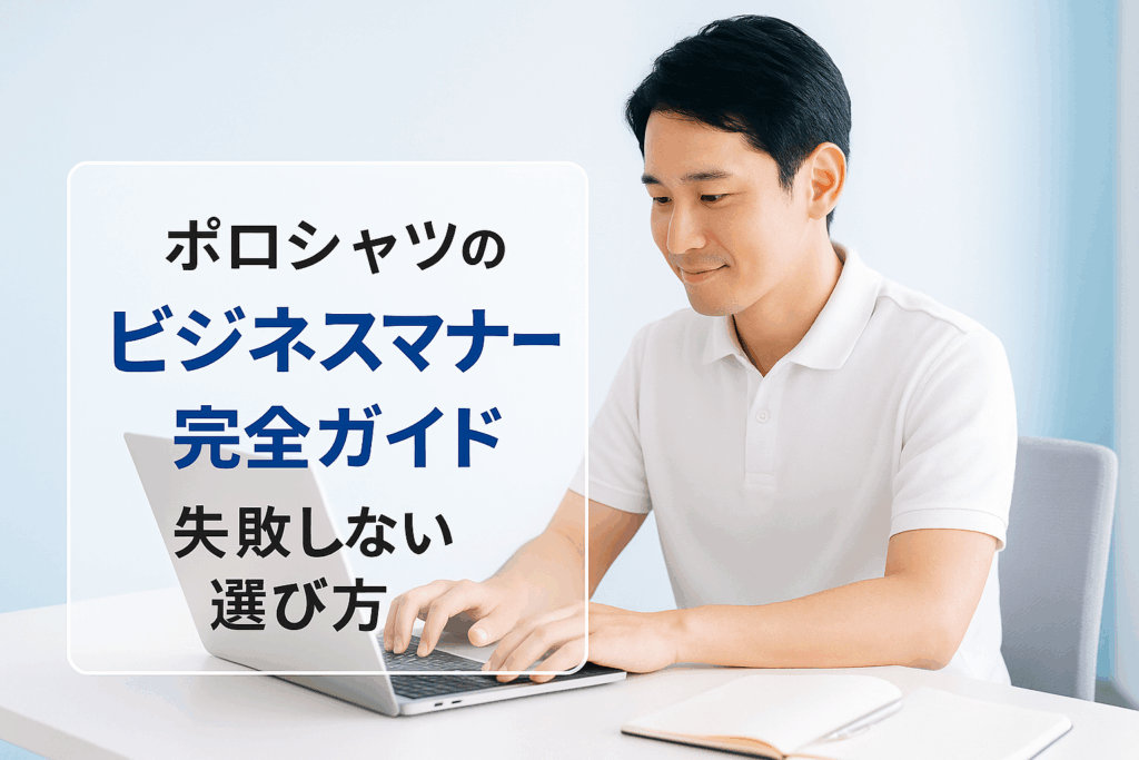 ポロシャツのビジネスマナーは大丈夫？