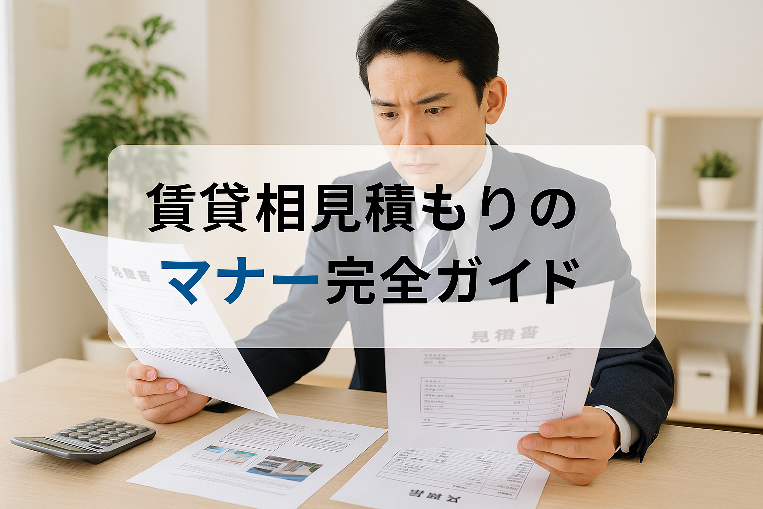 賃貸相見積もりのマナー完全ガイド