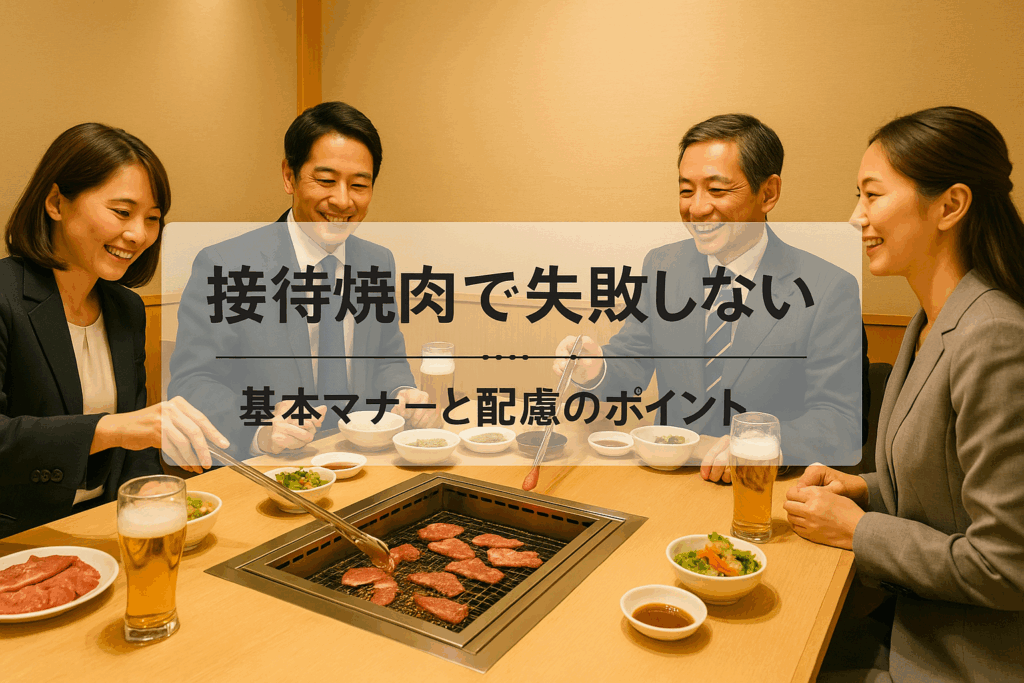 接待焼肉で失敗しない！