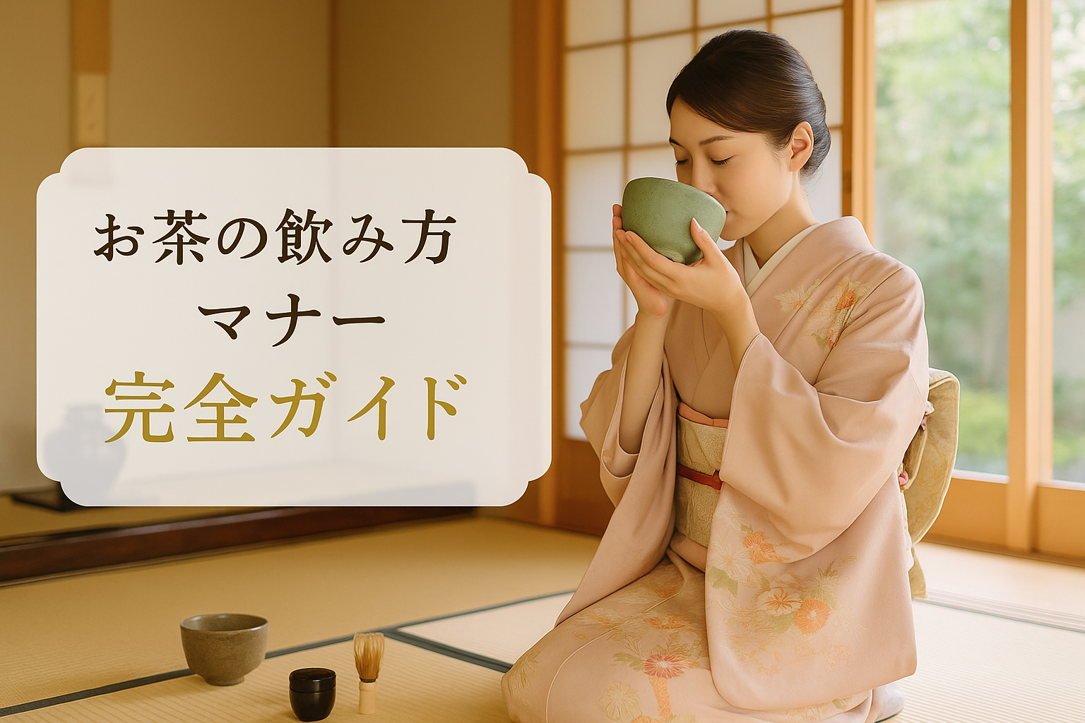 お茶の飲み方マナー完全ガイド