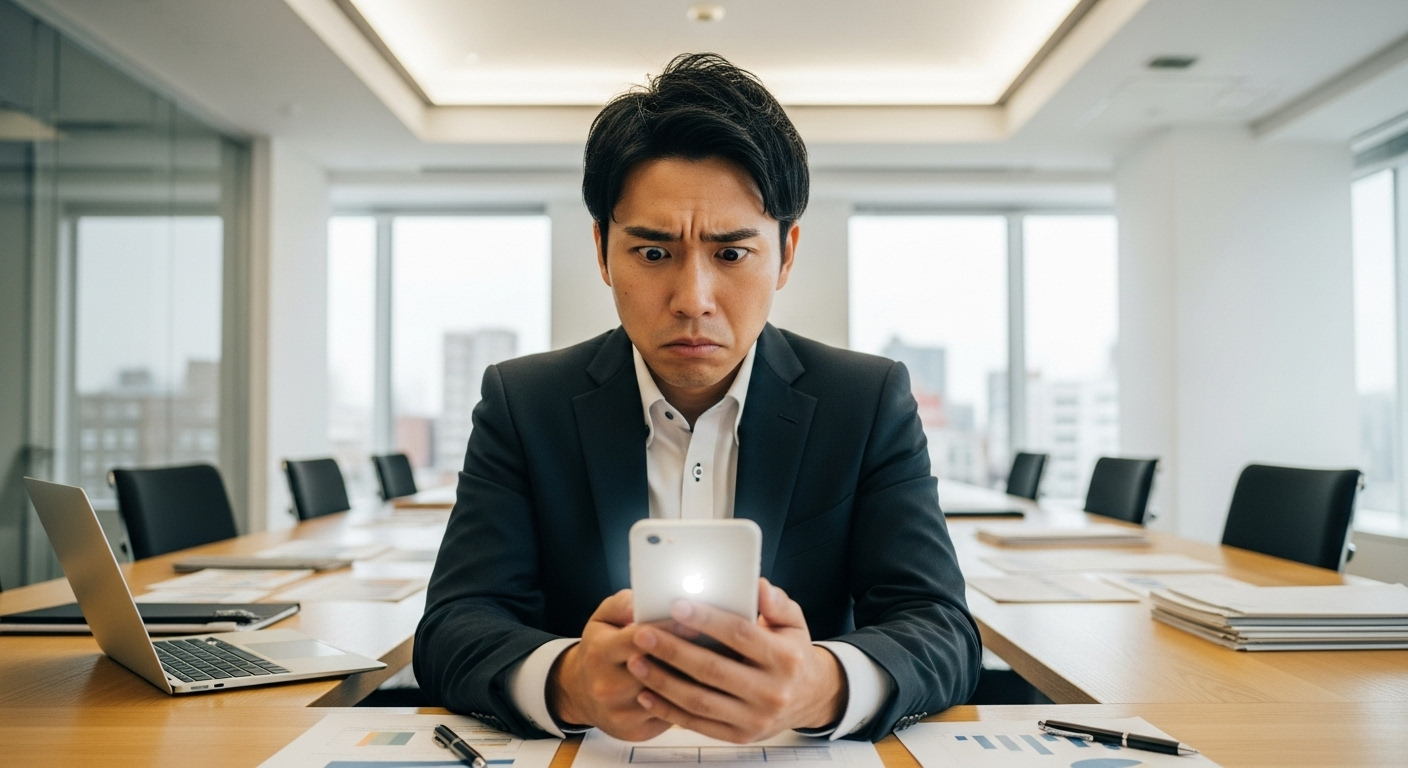 æããäŒè°å®€ã§ãã¹ãŒããçãæ¥æ¬äººç·æ§ãå°æãã衚æ
ã§ã¹ããŒããã©ã³ãèŠã€ããŠããæ§å