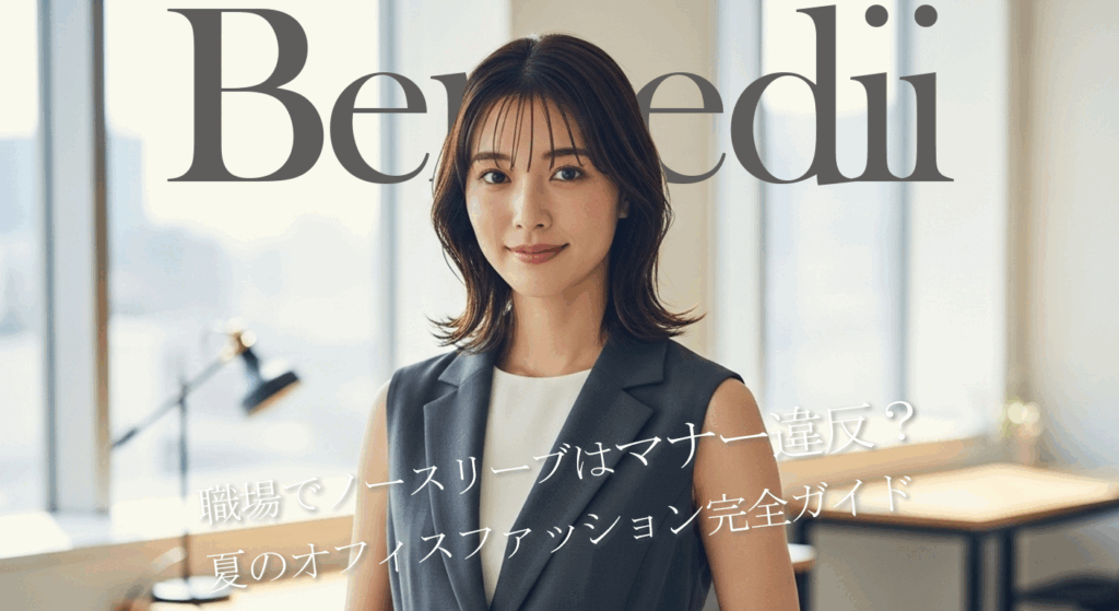 職場でノースリーブはマナー違反？