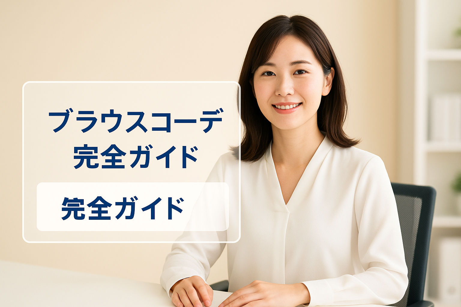 ブラウスの着こなしで差をつけよう