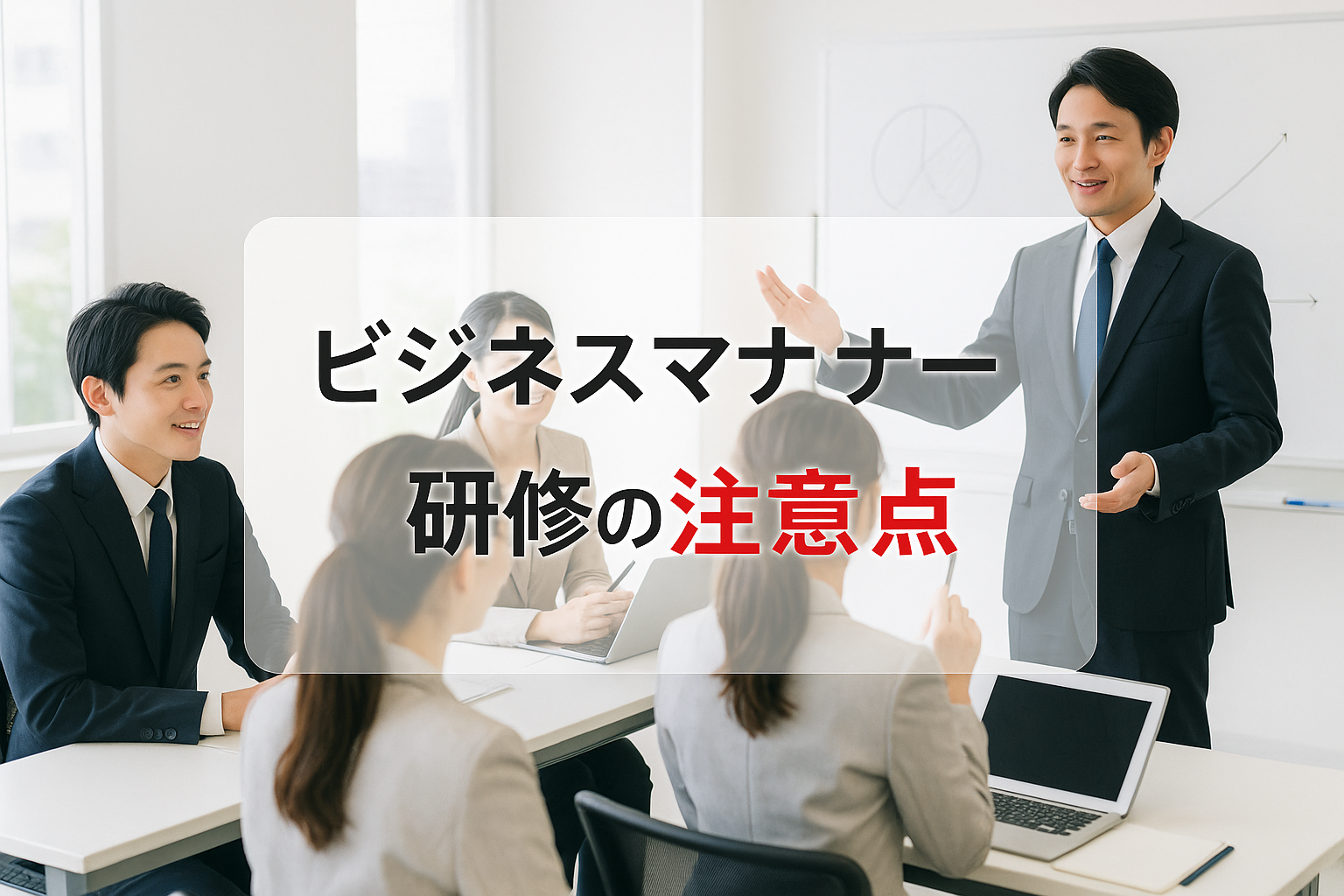 ビジネスマナー研修の注意点