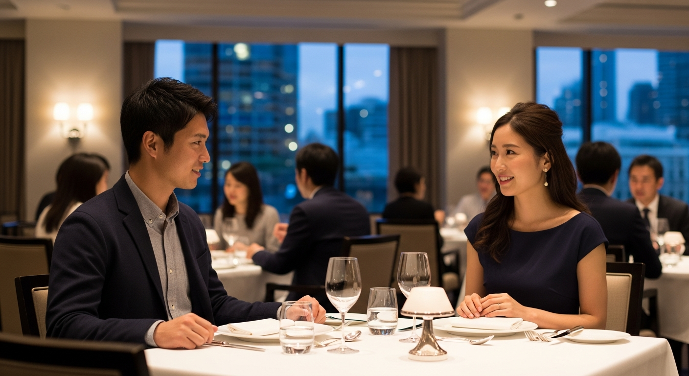 オーストラリアの街中で季節に応じた服装をした日本人観光客たち。