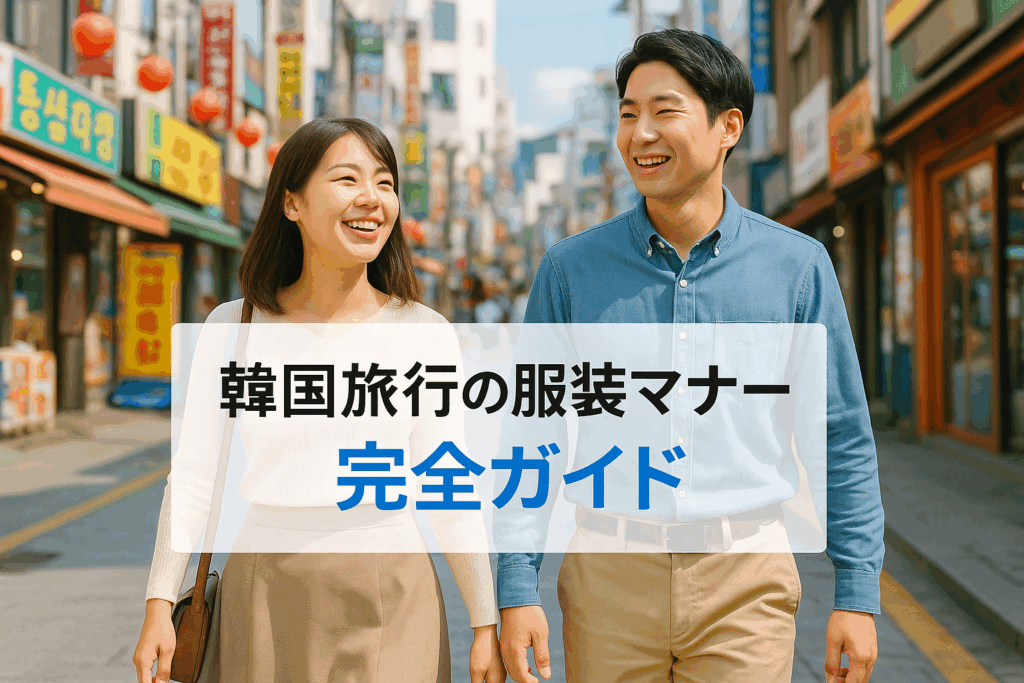 韓国旅行の服装マナー完全ガイド！
