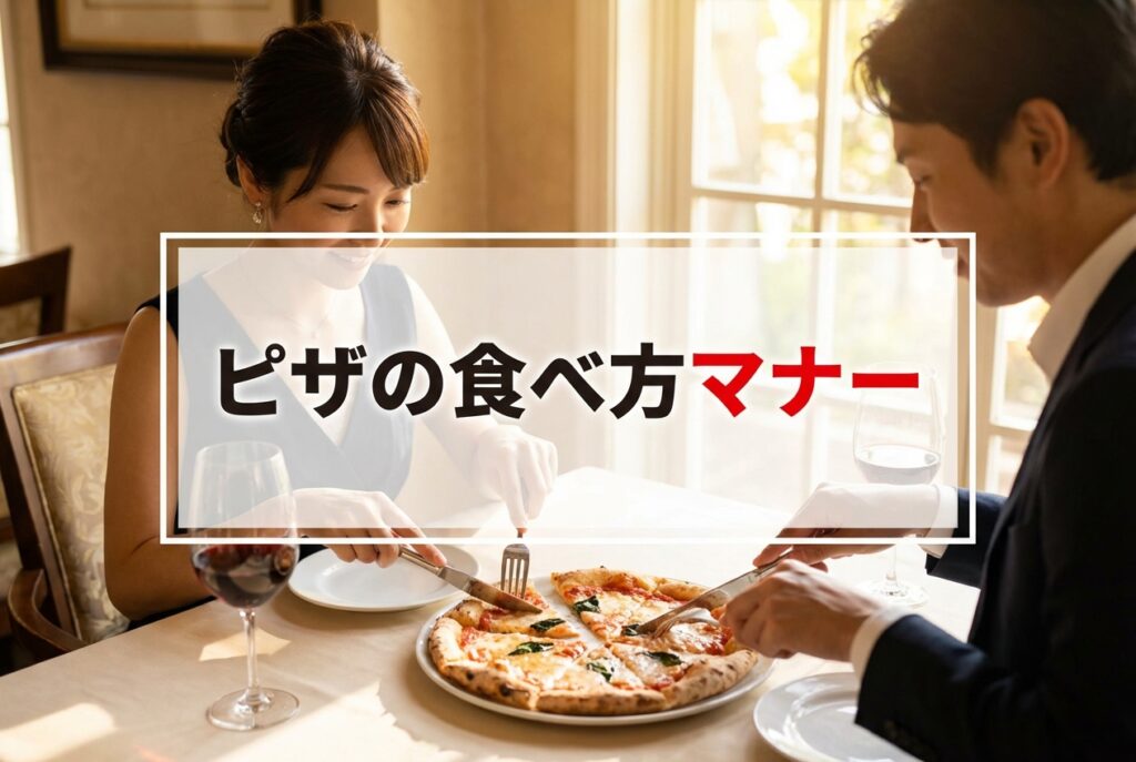ピザの食べ方マナー完全ガイド