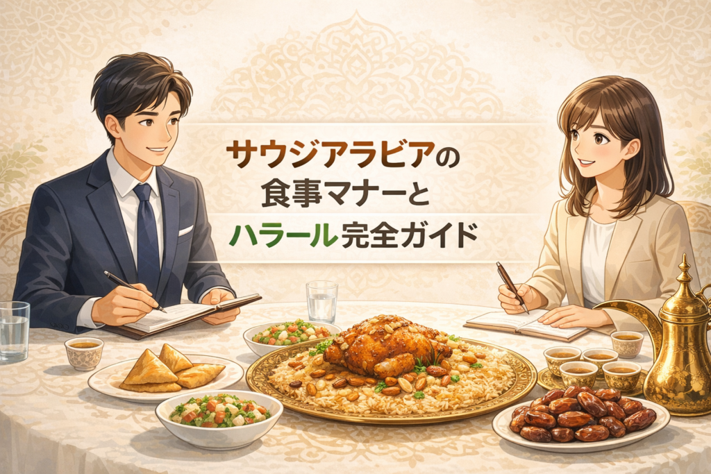 サウジアラビア食事マナー