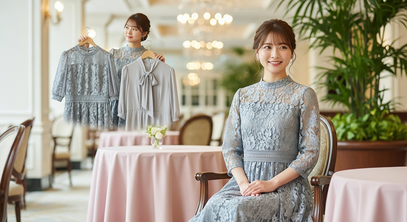 明るい色調で、上半身が中心の構図。