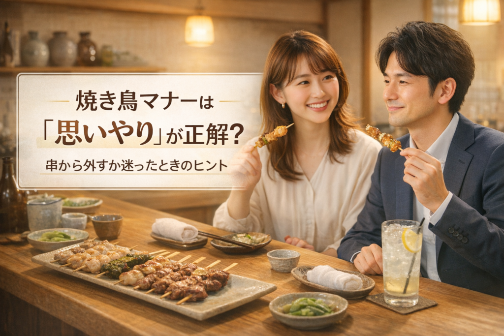 焼き鳥の食べ方とマナーで迷わない完全ガイド