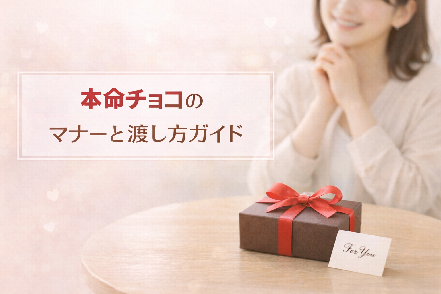 本命チョコのマナーで失敗を防ぐ