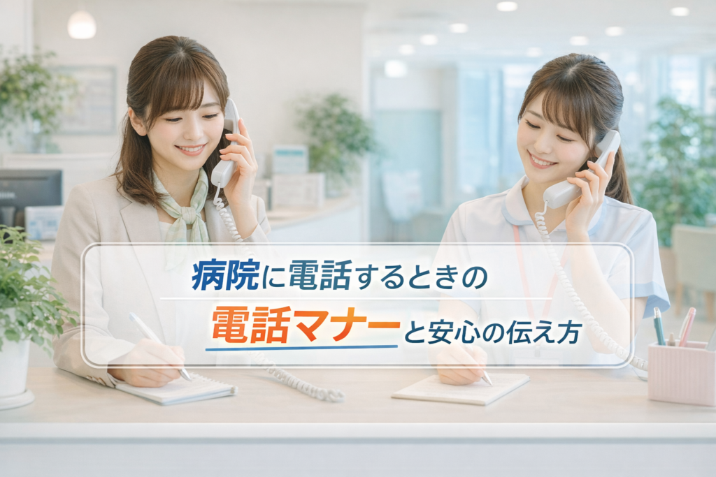 病院と電話のマナーで信頼を高める基本対応