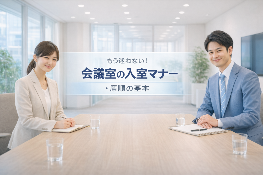 会議室の入り方とマナー