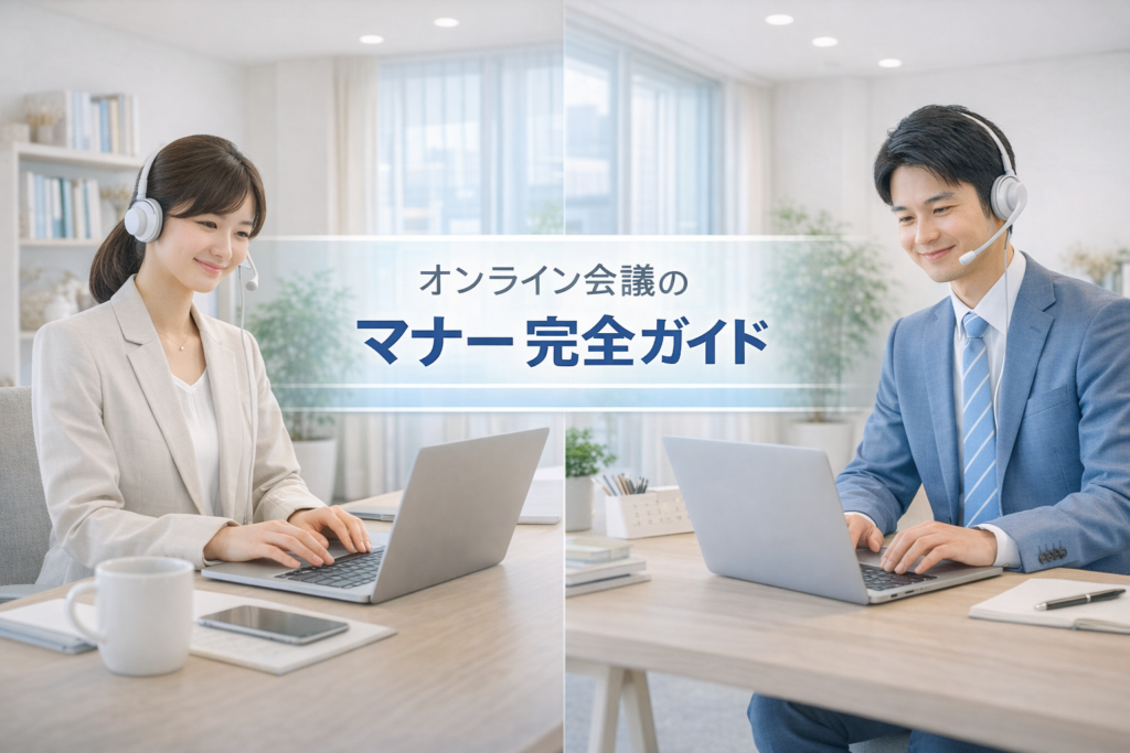 オンライン会議のマナー